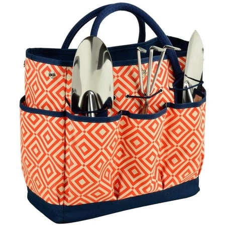 Garden Tote & Tools Set - Diamond Orange