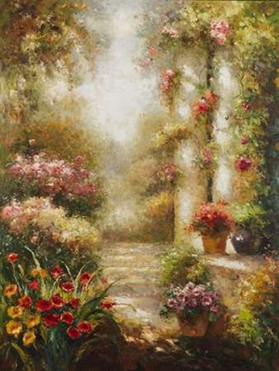 Garden Trail Canvas Art - Brad Shaw (18 x 24)