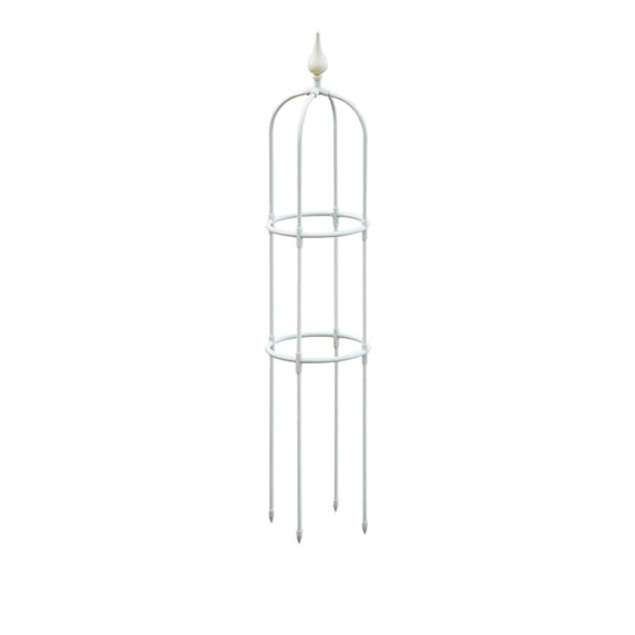 Garden Trellis for Climbing Plants Plant Support Cage, Tower Obelisk Plant Support, U-Shaped Plant Flower Support, Plant Trellis for Climbing Vines, Tomato, Flower, Vegetable, Rose