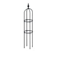 thumbnail image 1 of Garden Trellis for Climbing Plants Plant Support Cage, Tower Obelisk Plant Support, U-Shaped Plant Flower Support, Plant Trellis for Climbing Vines, Tomato, Flower, Vegetable, Rose, 1 of 5
