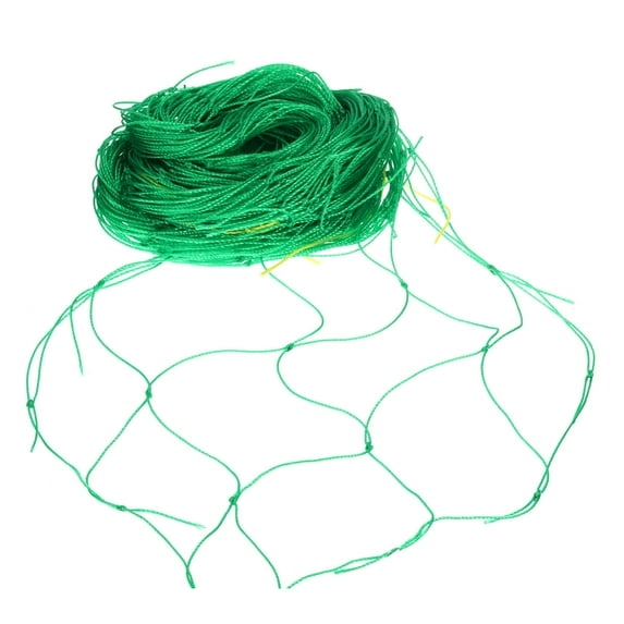 Garden Trellis Netting 4x4 in 27 Strands Mesh Plant Growing Supporting Climbing Net Green 6x12'