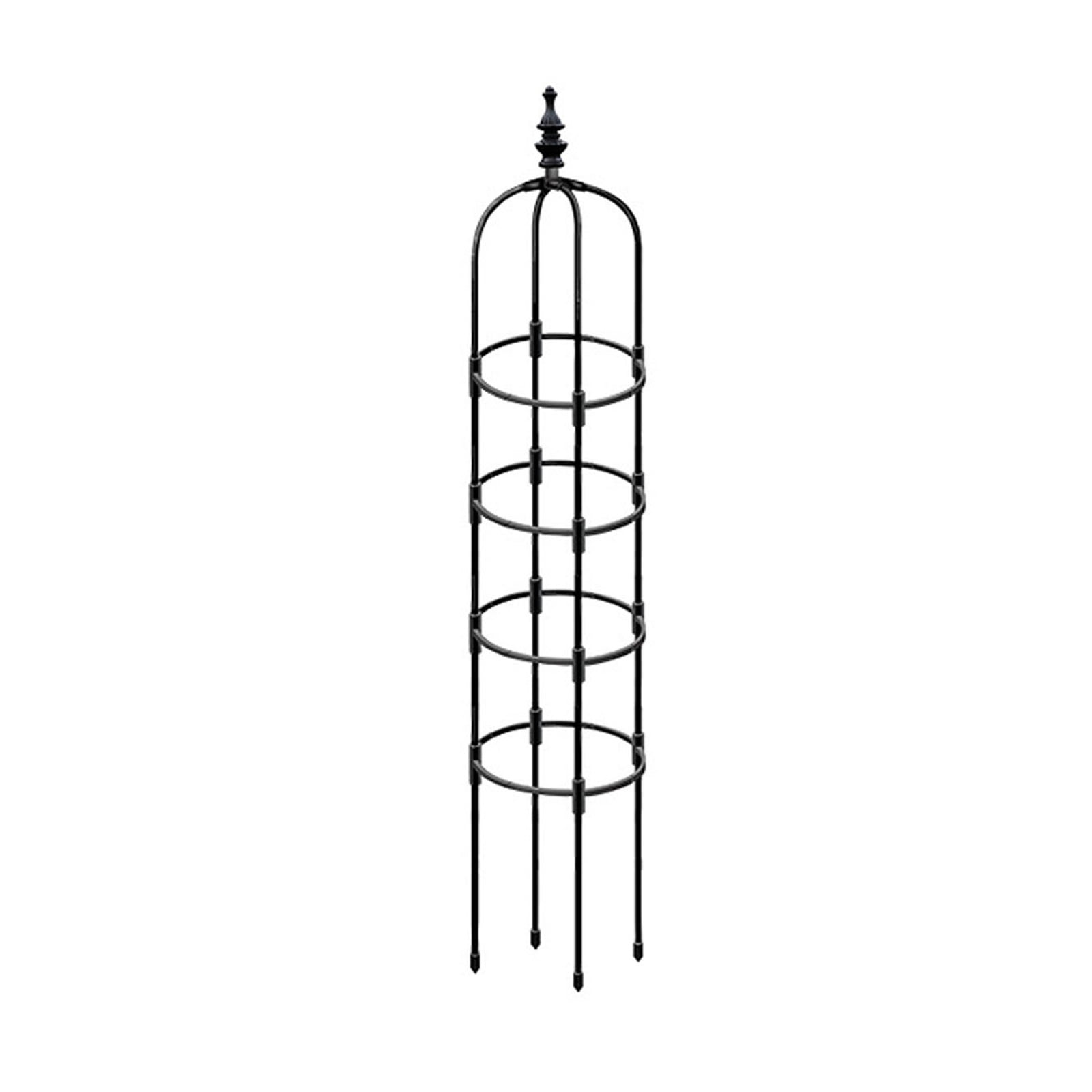 Garden Trellis Plant Support Cages Plant Cages & Supports for Vine Crop Green Plant Support Rings Bracket Plant Trellie
