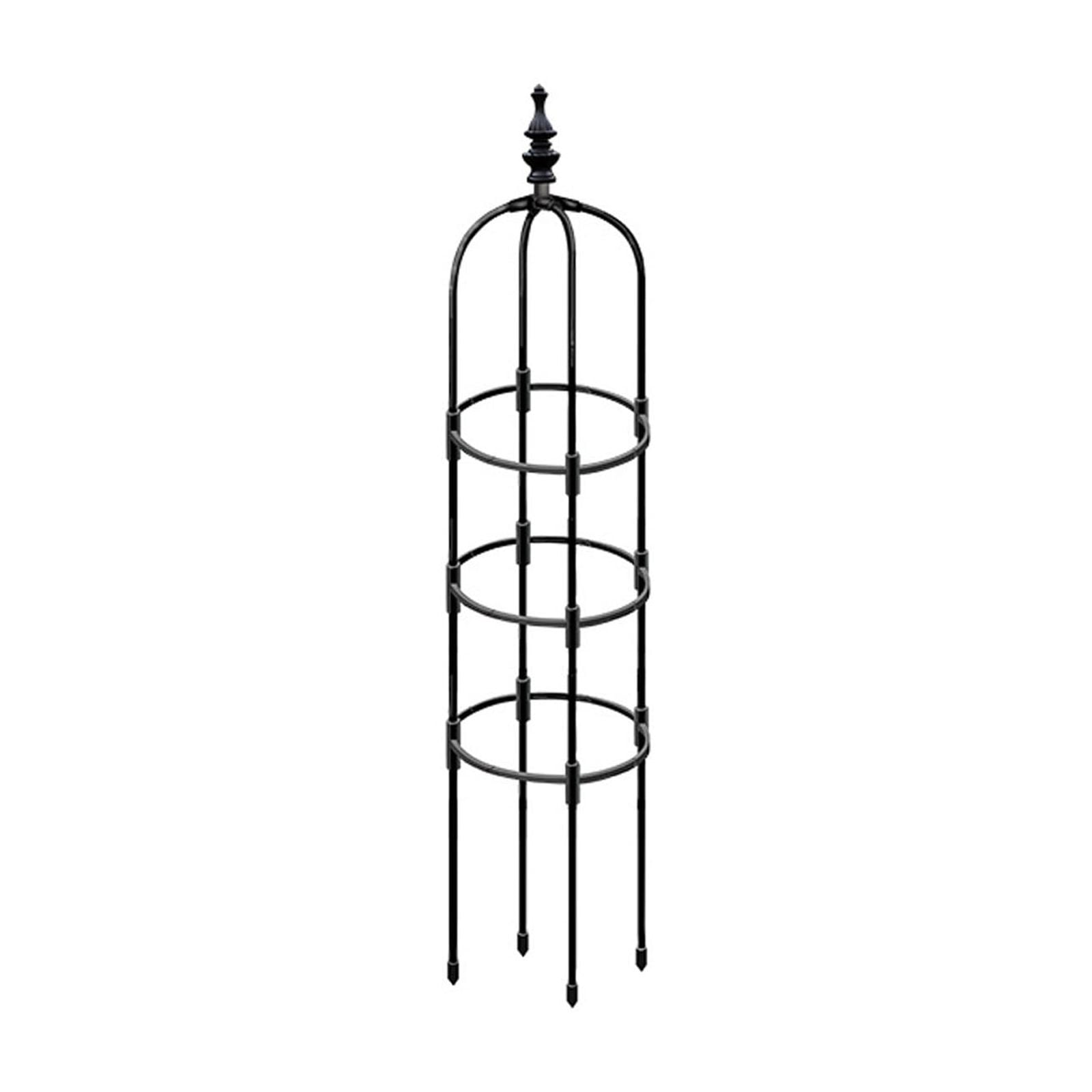 Garden Trellis U-Shaped Plant Stand Plant Flower Vegetables Climbing Frame Plastic Coating Support Tomato Cages