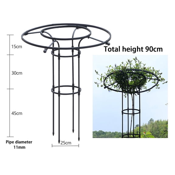 Garden Trellis Umbrella Tower Plant Trellis For Climbing Plants Trellis Support DIY Climbing Trellis Flower Pots Supports