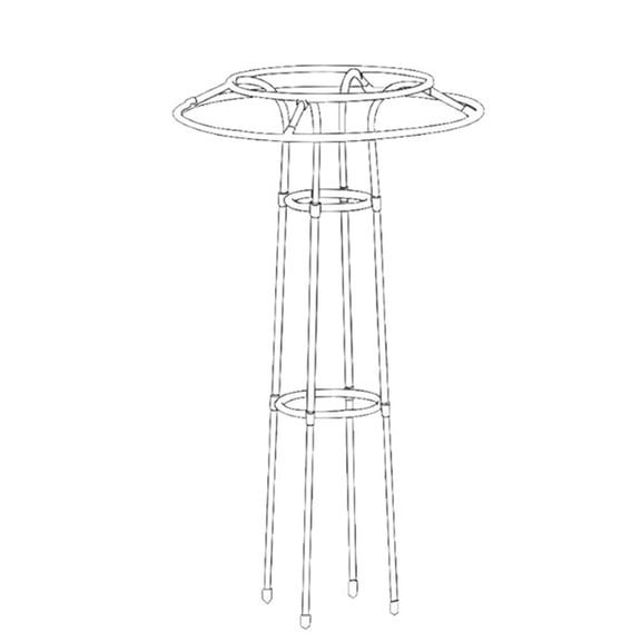 Garden Trellises for Climbing Plant Outdoor Mushroom Top Trellises for Climbing Plant Plant Trellises for Potted