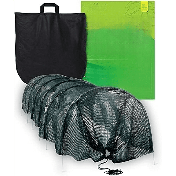 Garden Tunnel Shade Net Cover Greenhouse Protection From Sun Heat Gardening Green House Sun Shades Cloche Hoops Plant Covers Hoop House Outside Heavy Duty Garden Row Cold Green Houses Kit
