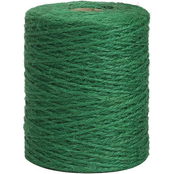 YINYUN, 2mm 656 Feet Green Jute Twine for Climbing Plants