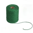thumbnail image 1 of Garden Twine Green Plant Ties 2mm×328ft Jute Twine String for Climbing Plants Tomatoes Floristry Crafts, 1 of 6