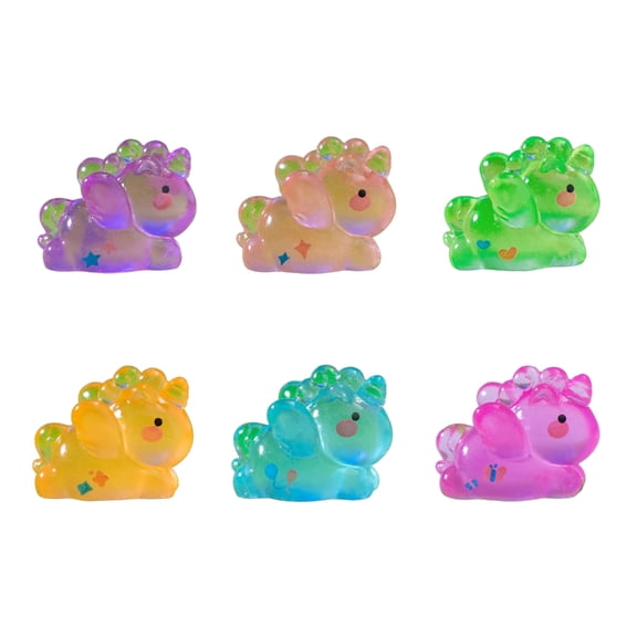 Garden Unicorns Decors Statue Fairy Garden Accessories Outdoor Figurines Housewarmings for Yard Ornament