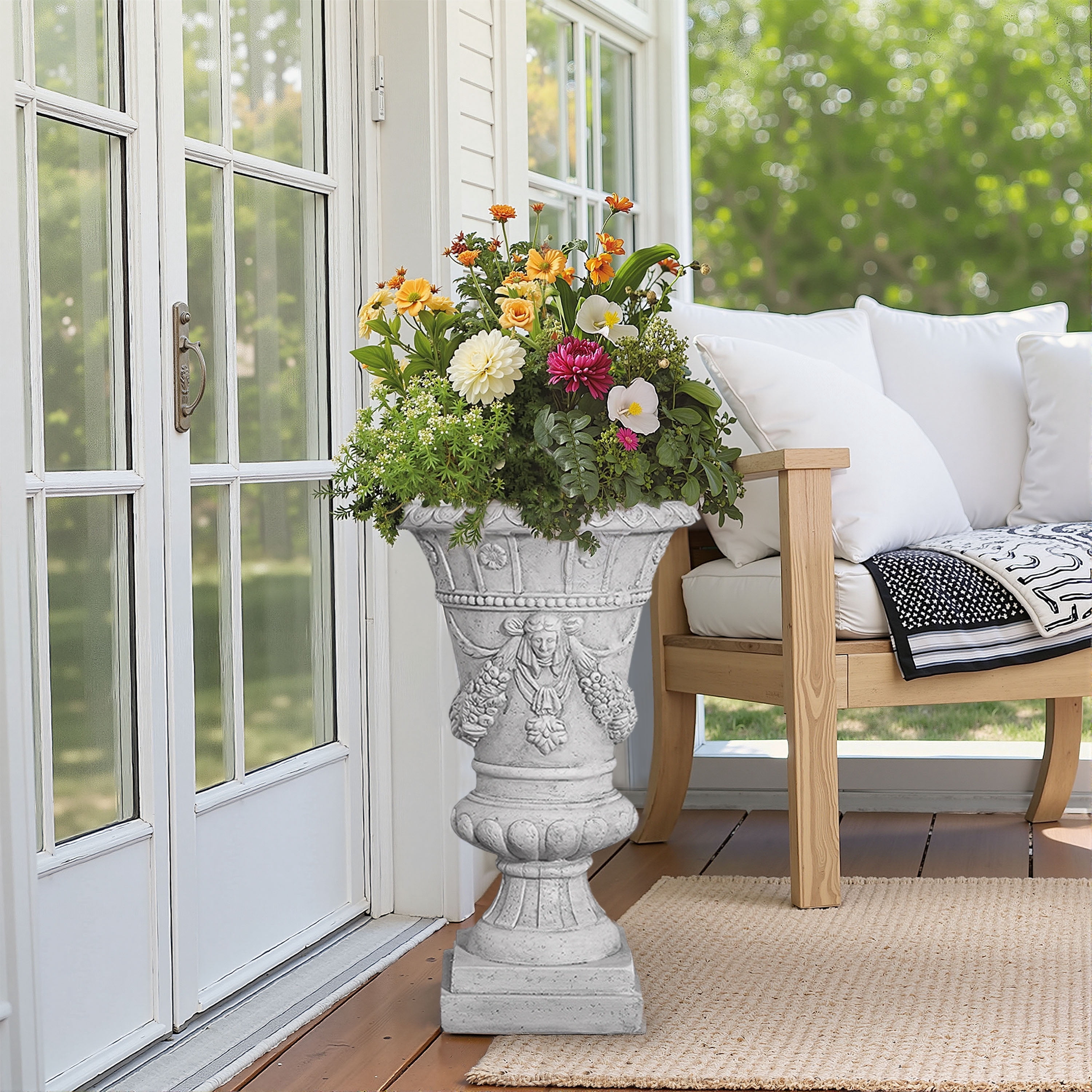 Garden Urn, 23.75" H