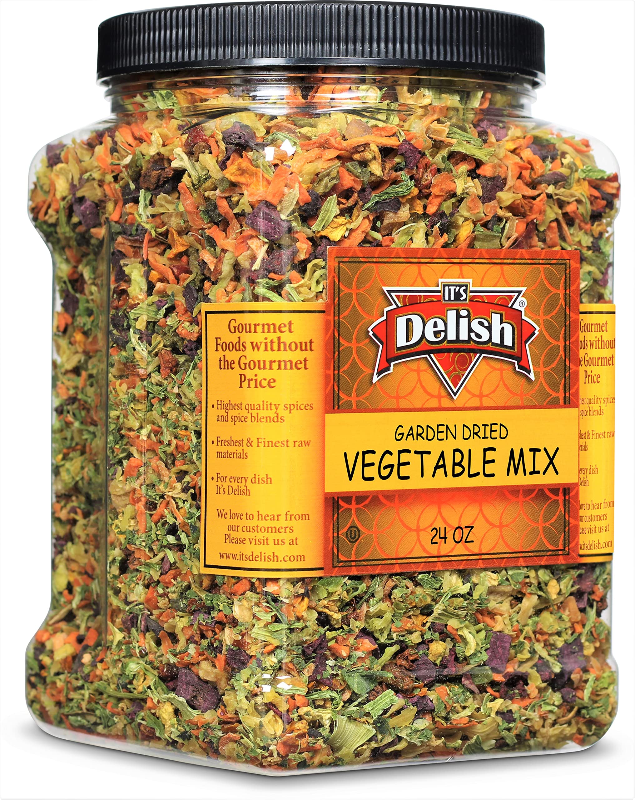 Garden Vegetable Soup Mix by It’s Delish, 24 OZ Jumbo Container