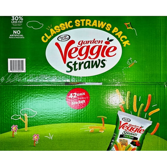 Garden Veggie Straws Chips Classic Straws Pack