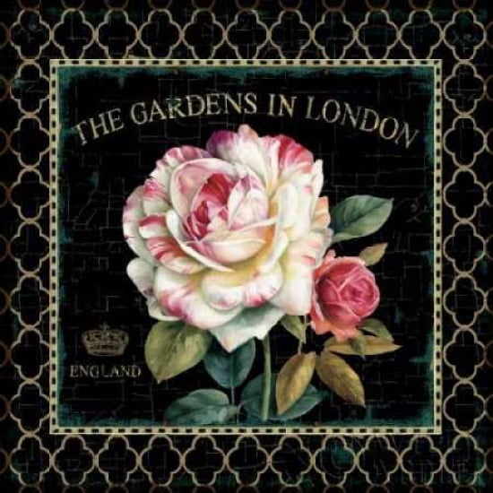 Garden View VII Canvas Art - Lisa Audit (24 x 24)