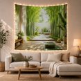 thumbnail image 1 of Garden Viewed Shaded with Interior Patio Path Made, Mystical Fantasy for Space Lovers, Galaxy Room Decor, Mother'S Day Gift, Tapestry Wall Hanging for Bedroom and Dorm, 1 of 7