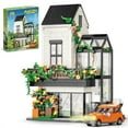 thumbnail image 1 of Garden Villa Flower House Building Set, Compatible with Lego House, Greenhouse Modular Building Block Kit Home Decor Gift for Adults Teens Boys Girls(998pcs), 1 of 7