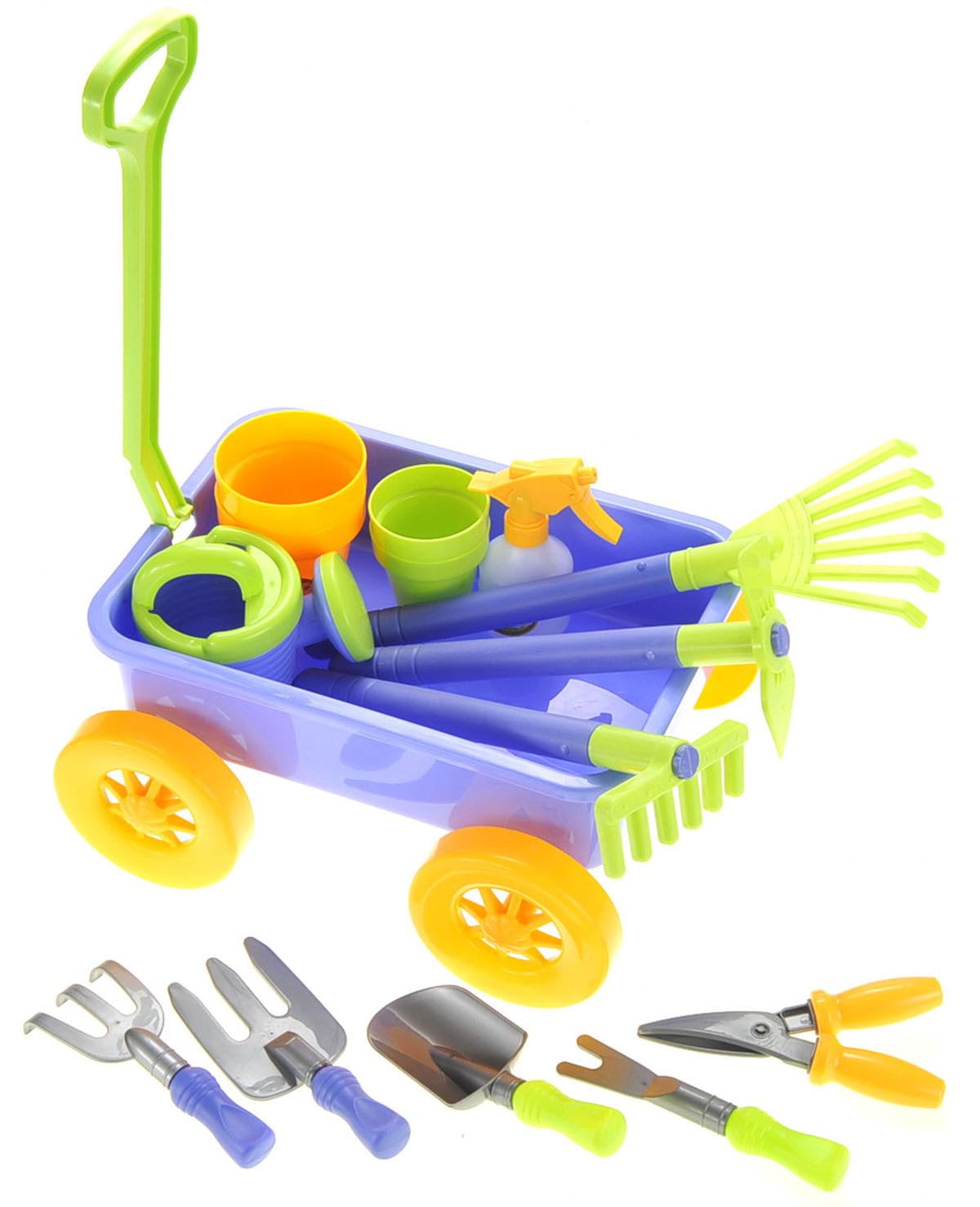 Garden Wagon & Tools Toy Set Toy