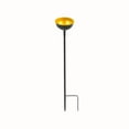 thumbnail image 1 of Garden Water Feeder for Pollinators Rust-Proof Iron Ground Stake Decorative Outdoor Bird Bath and Bee Hydration Station for Wildlife Gardens NAJKZA | Yellow, 1 of 8