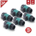 thumbnail image 1 of Garden Water Hose Shut Off Valve, 3/4" Faucet Connectors for Landscaping, Flow Control (6 Pack), 1 of 6