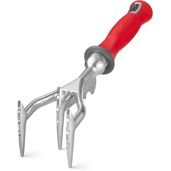 Garden Weasel Double-Sided Garden Cultivator/Tiller | Cultivate, Till, Break up Soil | Planting and Gardening Hand Digging Tool, Heavy Duty Cultivator, Hand Tool Weeder | 91367