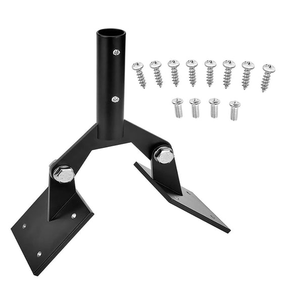 Garden Weathervane Steel Roof Mount with Hardware,Adjustable Weather Vanes Mount