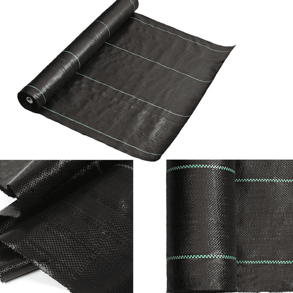 Garden Weed Barrier Fabric Landscape Weed Control Membrane Fabric Ground Cover Barrier Block Mat 4FT x 200FT