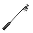 Garden Weed Pulling Tool, Handle Manganese Steel 4 Teeth Dual