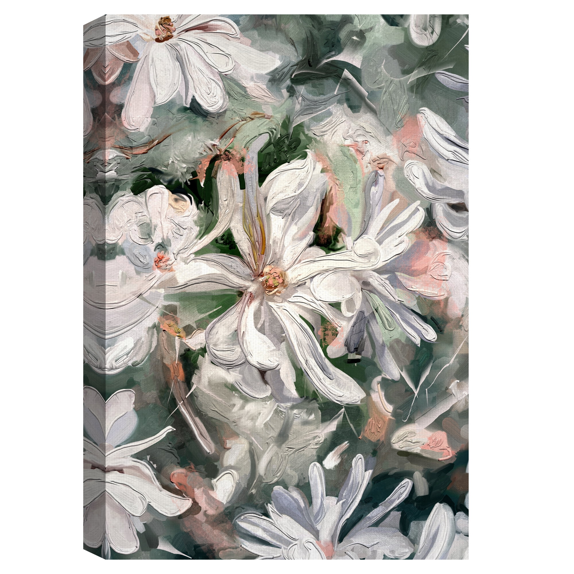 Garden Whites by Studio Arts Canvas Art