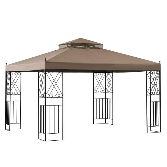 Garden Winds 10 x 10 Beige Event Outdoor Canopy, Water Resistant