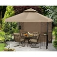 thumbnail image 1 of Garden Winds 10’ x 10’ HD Designs Gazebo Replacement Canopy, Water Resistant, 1 of 2