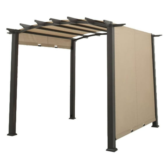 Garden Winds Beige 350 Denier Polyester Replacement Canopy Top Cover