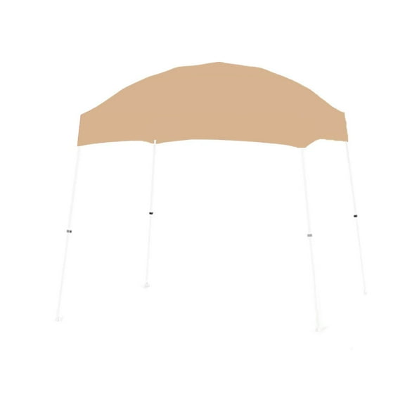 Garden Winds Custom Fit Replacement Canopy Top Cover Compatible with The E-Z Up Dome, Base 10' X 10', Canopy Top 8' X 8' Slant Leg - Upgraded Performance RIPLOCK 350 Fabric