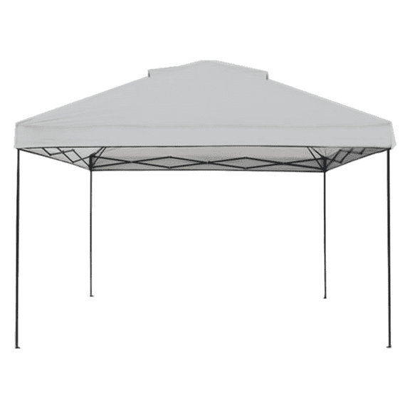 Garden Winds Custom Fit Replacement Canopy Top Cover Compatible with The Guidesman ADVEL144 12' x 12' EasyLift Pop Up Canopy - Upgraded Performance RipLock 350 Fabric - Slate Gray
