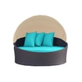 thumbnail image 1 of Garden Winds Custom Fit Replacement Canopy Top Cover Compatible with The Modway Siesta EEI-642-EXP-WHI, EEI-642-EXP-TRQ, EEI-642-EXP-RED Outdoor Patio Daybed - Upgraded Performance RipLock 350 Fabric, 1 of 10
