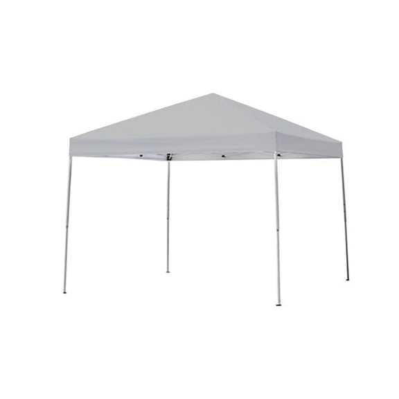 Garden Winds Custom Fit Replacement Canopy Top Cover Compatible with The Quik Shade, Shelter Logic 161239 10' x 10' Country Side Pop Up Canopy - Upgraded Performance RipLock 350 Fabric - Slate Gray