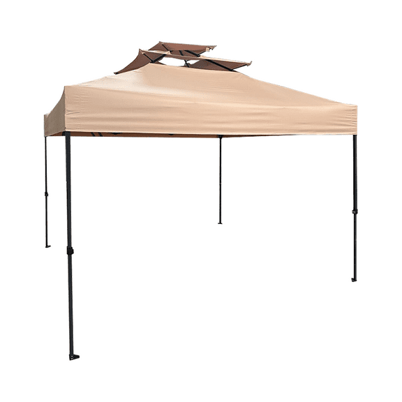 Garden Winds Custom Fit Replacement Canopy Top Cover Compatible with The Quik Shade Summit X Triple Tier Pop Up - Upgraded Performance RIPLOCK 350 Fabric