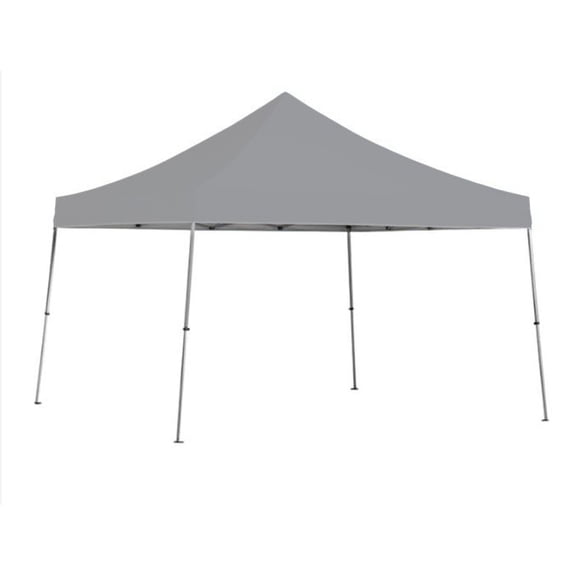 Garden Winds Custom Fit Replacement Canopy Top Cover Compatible with The Shade Tech and Weekender Elite 167504DS, 157370DS 12' x 12' Pop Up - Upgraded Performance RipLock 350 Fabric - Slate Gray
