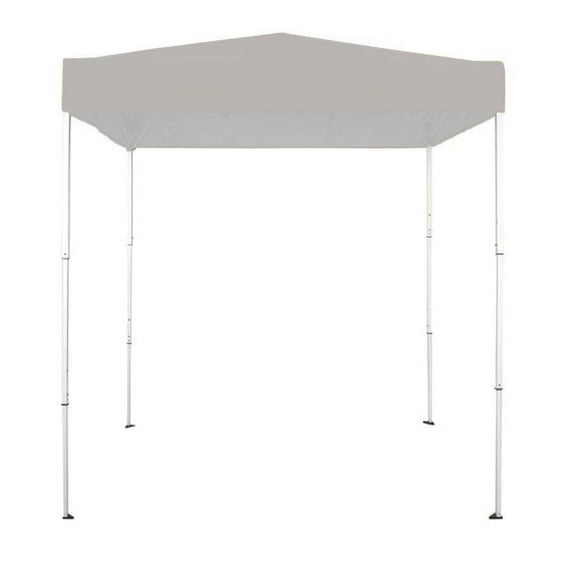 Garden Winds Custom Fit Replacement Canopy Top Cover Compatible with The Sunnyglade 6' X 4' Pop Up Canopy Tent  - Upgraded Performance RipLock 350 Fabric - Slate Gray