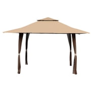 Garden Winds Custom Fit Replacement Canopy Top Cover Compatible with The 13  X 13  Royal Pavilion Pop Up - Upgraded Performance RIPLOCK 350 Fabric