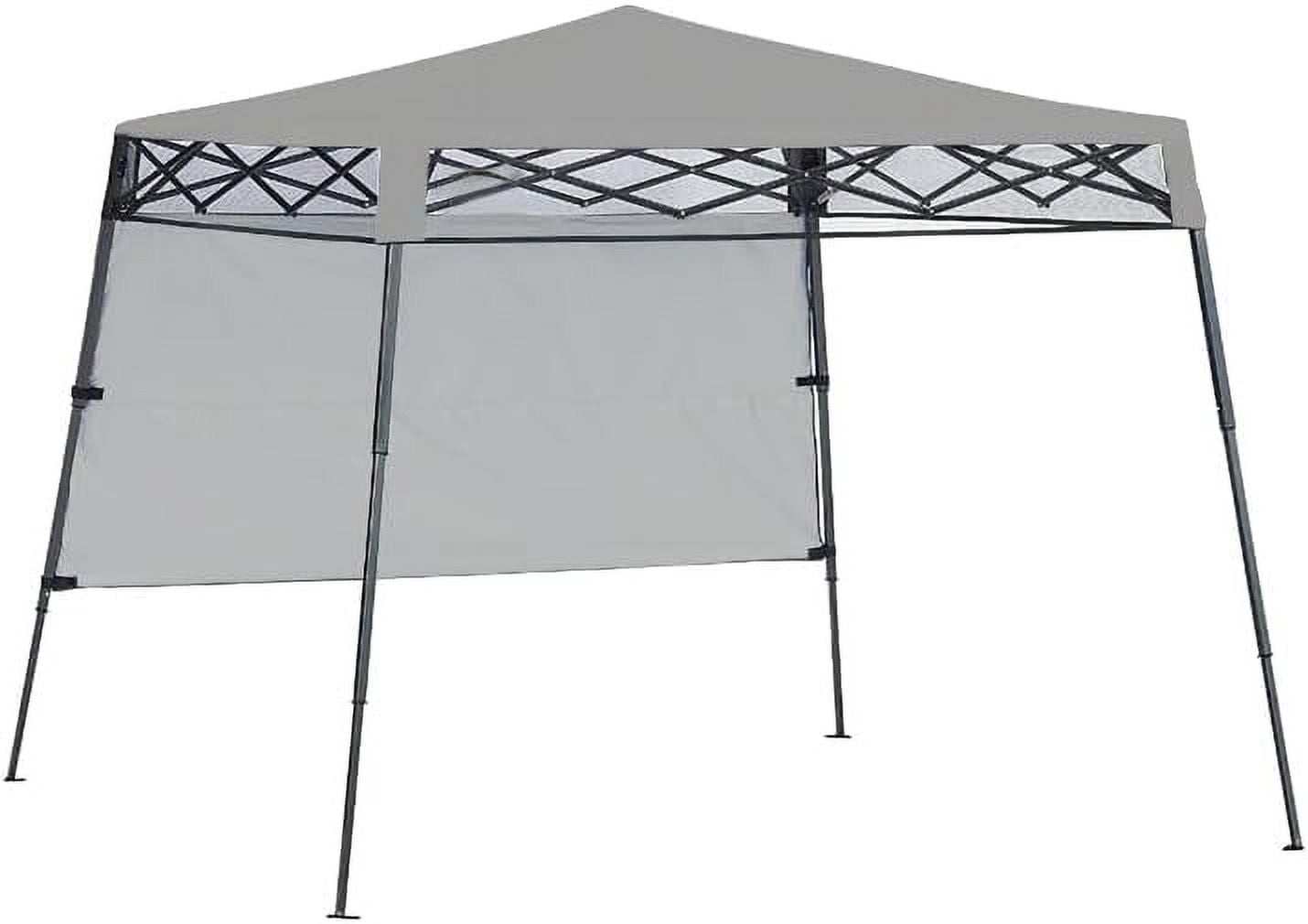 Garden Winds Ersatzdach Für Pavillon, 2,1x2,1 M - Kompatibel Mit Quik Shade & Tangkula, Schiefergrau