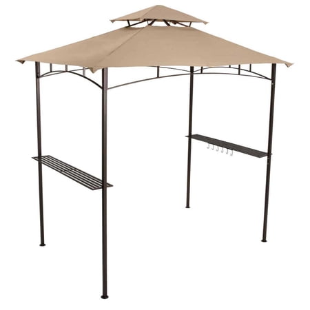Garden Winds Replacement Canopy Top Cover Compatible with The ABC Canopy TJSG-093-5 Grill Gazebo - Riplock 350