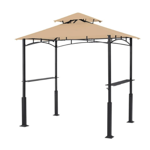 Garden Winds Replacement Canopy Top Cover Compatible with The ABCCanopy Grill Gazebo - Riplock 350