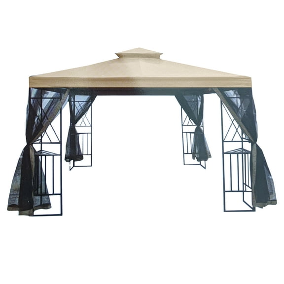 Garden Winds Replacement Canopy Top Cover Compatible with The Aldi Gardenline 2020-22 Gazebo - 350