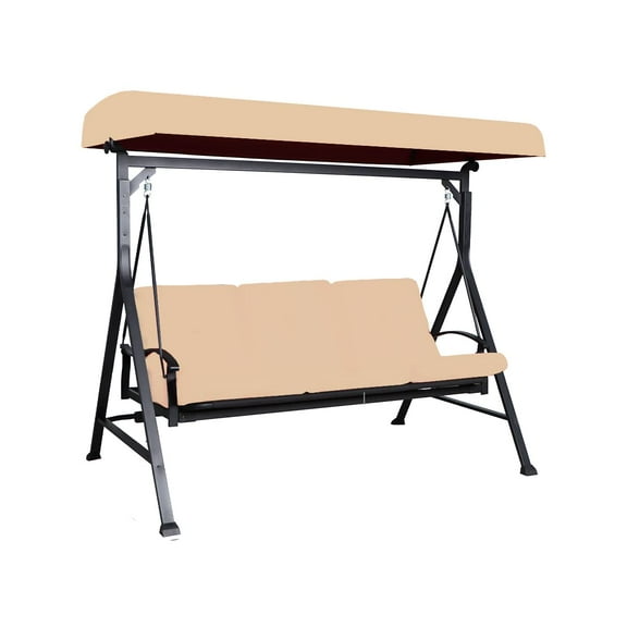 Garden Winds Replacement Canopy Top Cover Compatible with The Belden Park Swing II 2022 - RipLock 350