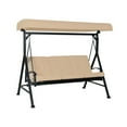 thumbnail image 1 of Garden Winds Replacement Canopy Top Cover Compatible with The Belden Park Swing Version III - RipLock 350, 1 of 9