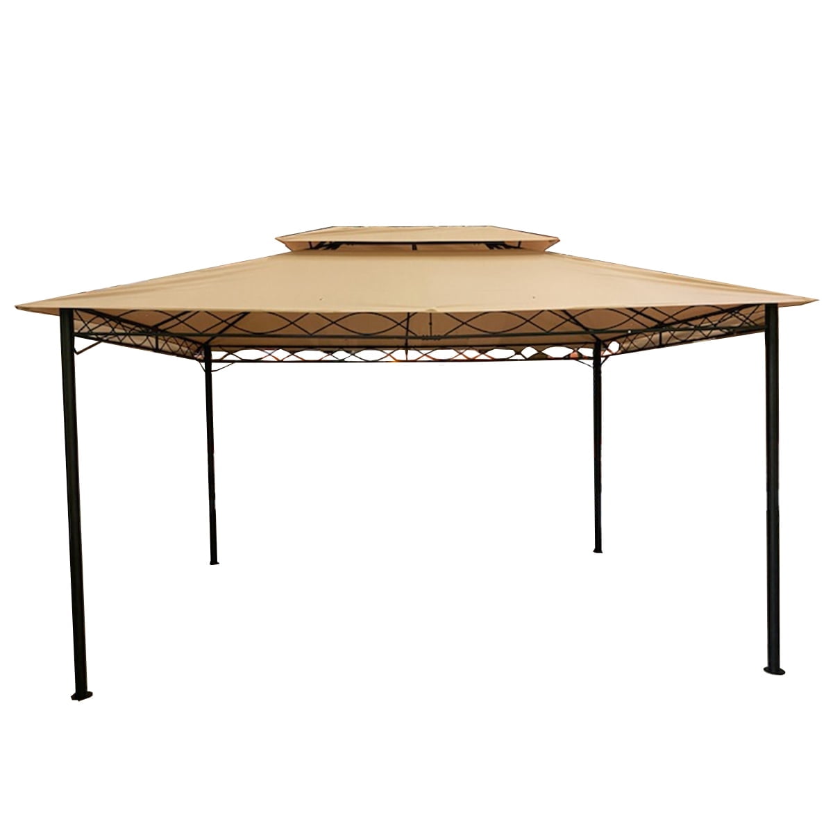 Garden Winds Replacement Canopy Top Cover Compatible with The FDW 10x13 Gazebo - Riplock 350 Beige