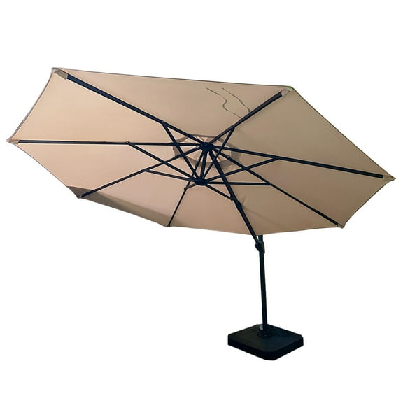 Garden Winds Replacement Canopy Top Cover Compatible with The Hampton Bay 9119-01569900 11ft Offset Umbrella - Riplock 500