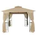 thumbnail image 1 of Garden Winds Replacement Canopy Top Cover Compatible with The Laurel Canyon HDGSTSW-1010 Gazebo - Riplock 350, 1 of 8