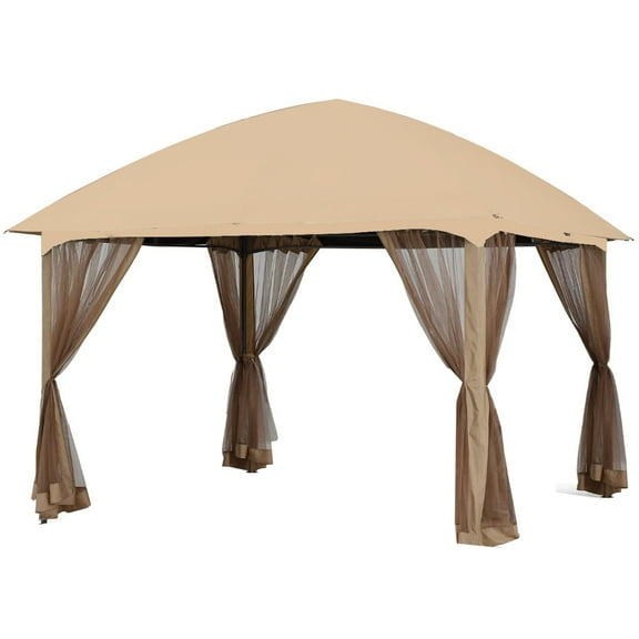 Garden Winds Replacement Canopy Top Cover Compatible with The MasterCanopy 10 x 10 Gazebo - RipLock 350