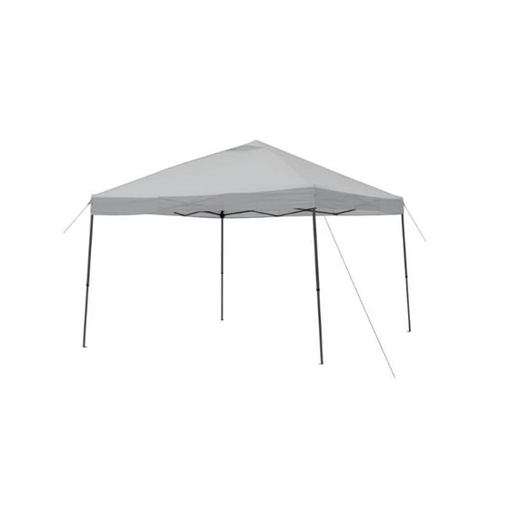 Garden Winds Custom Fit Replacement Canopy Top Cover Compatible with The 30726, WMT-1212122N, 612463 12' X 12' Pop Up - Upgraded Performance RIPLOCK 350 Fabric - Slate Gray