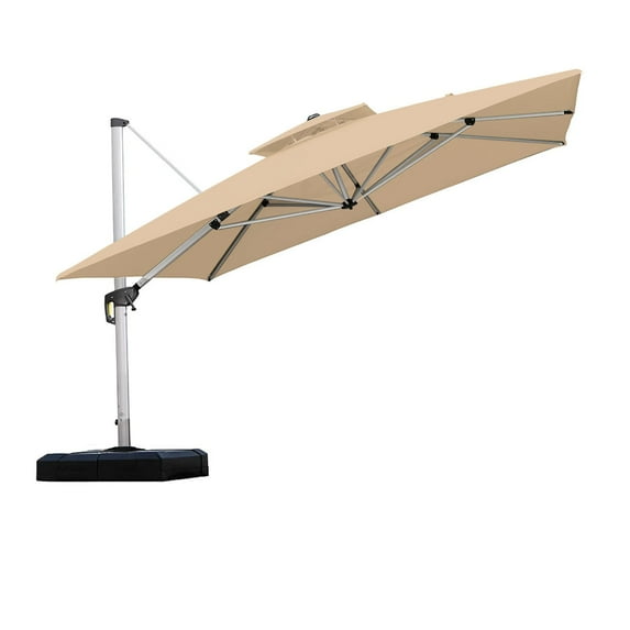 Garden Winds Replacement Canopy Top Cover Compatible with The Purple Leaf 11' x 11' Umbrella - RipLock 350
